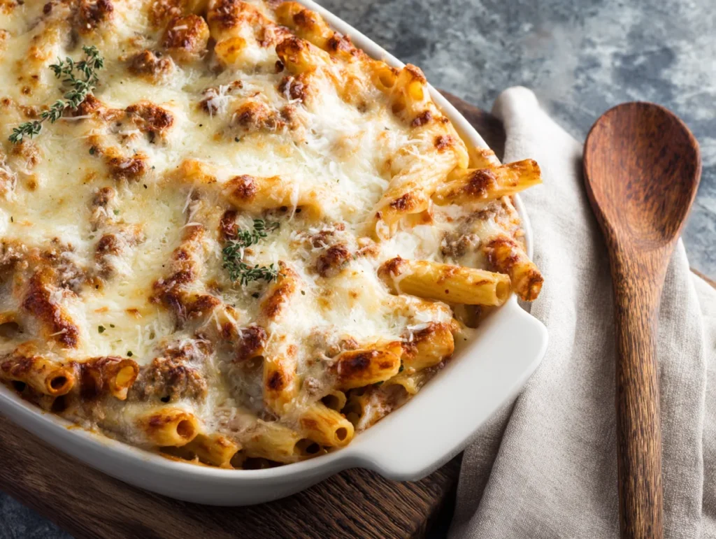 baked ziti with italian sausage