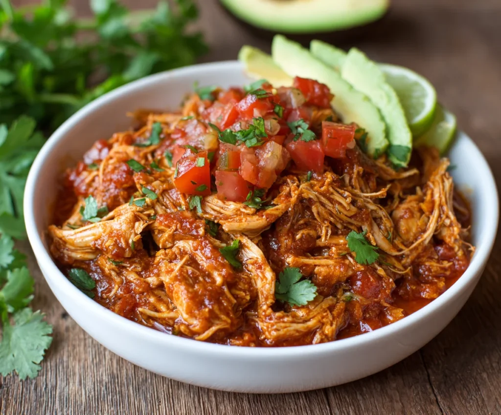 crockpot salsa chicken healthy