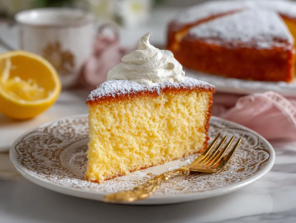 italian lemon cream cake