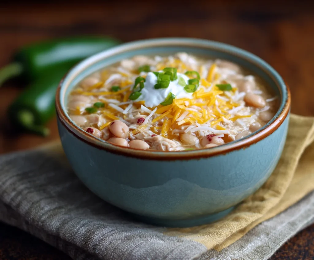 slow cooker white chicken chili
