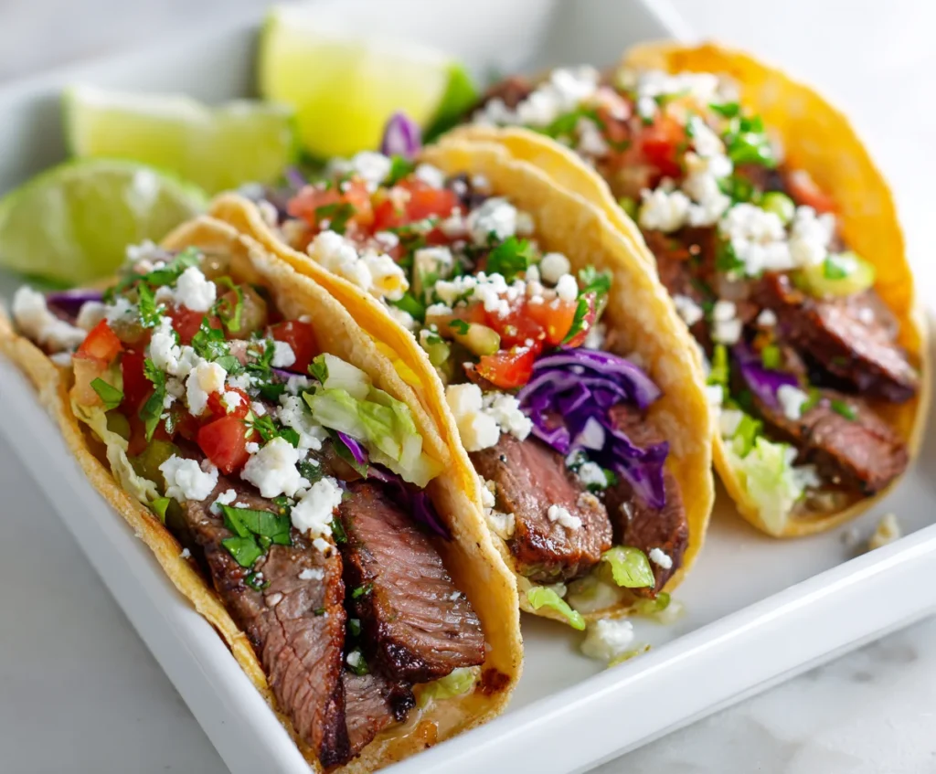 steak tacos