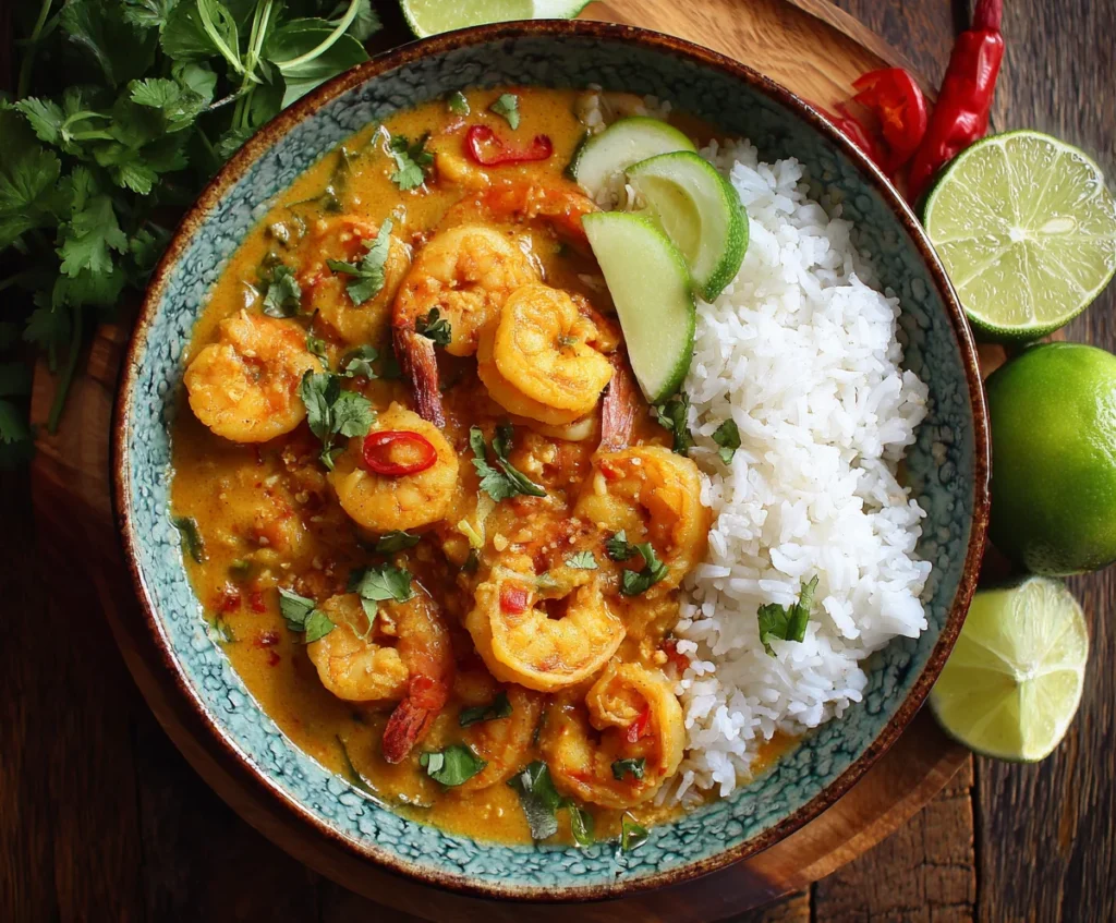 thai shrimp coconut curry