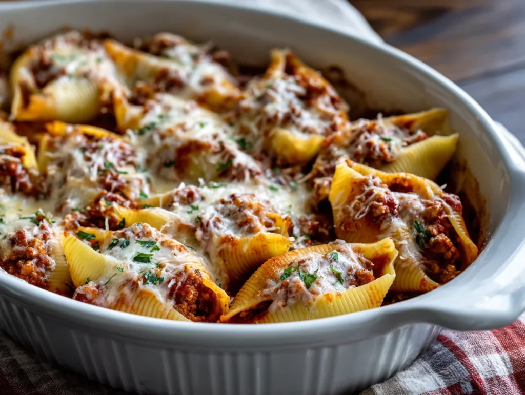 Cheesy Stuffed Shells Meal
