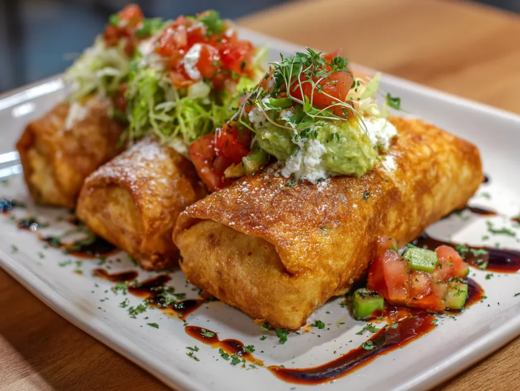 Chicken Chimichangas
