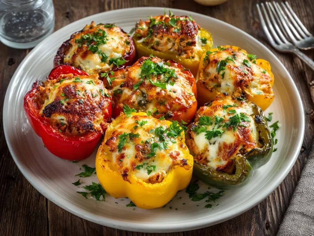 Chicken Stuffed Peppers