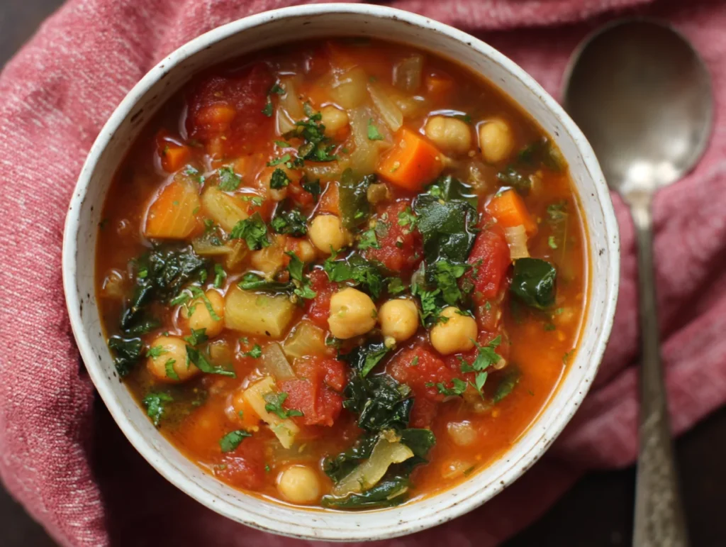 Cozy Chickpea & Vegetable Soup