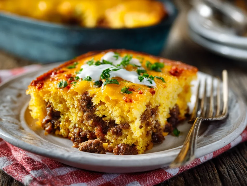 cowboy cornbread casserole