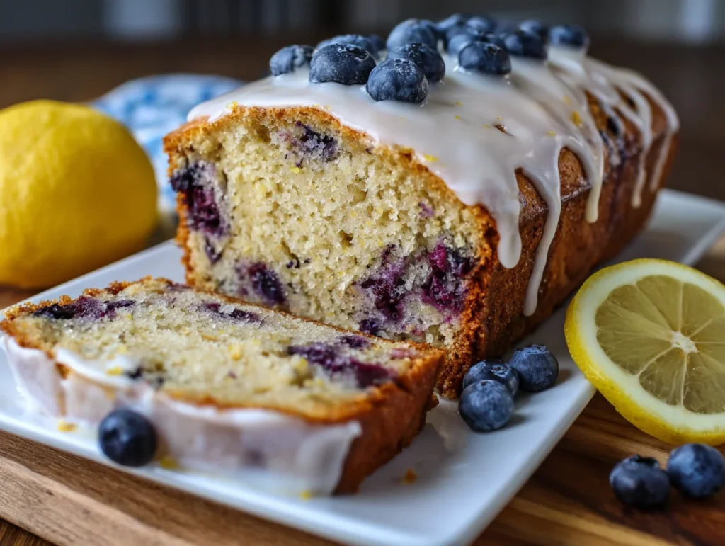 lemon blueberry zucchini bread