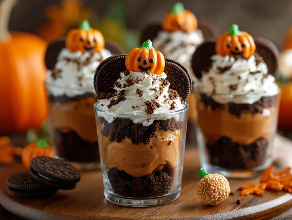 pumpkin patch dirt cups