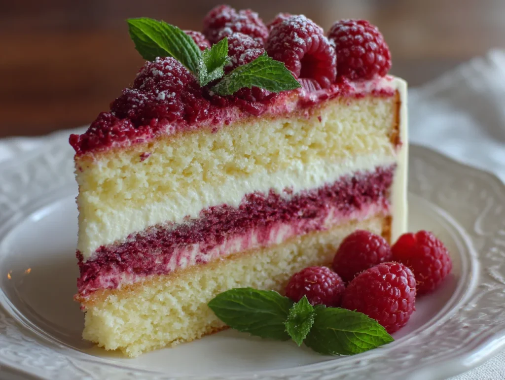 raspberry cake