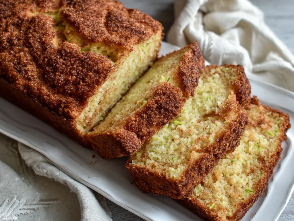 snickerdoodle zucchini bread