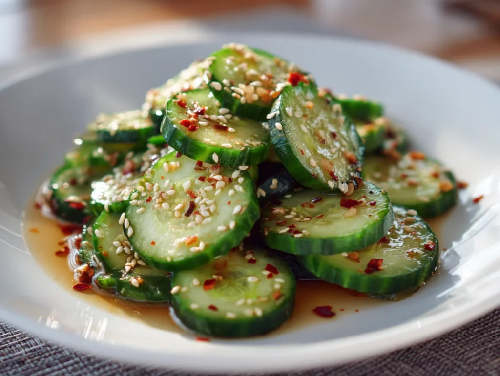 sushi cucumber salad