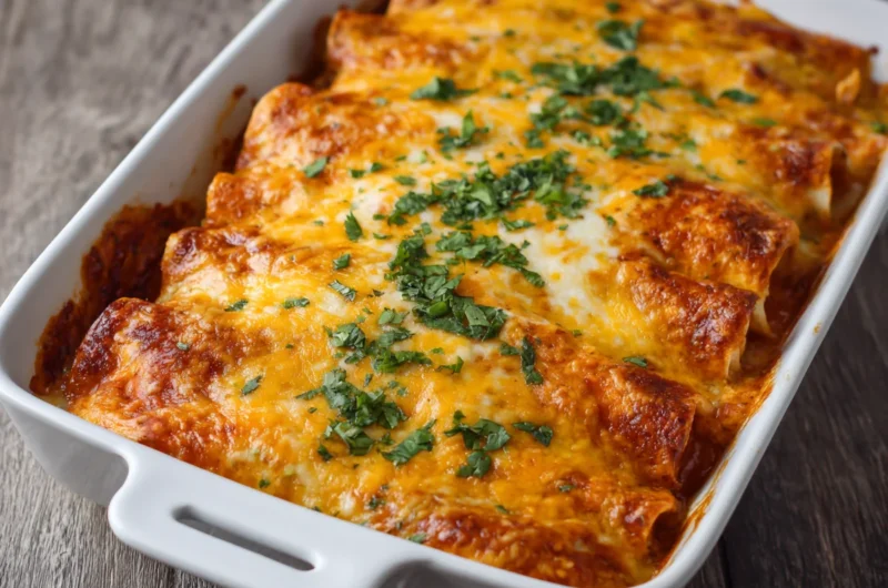 Ultimate Cheesy Chicken Enchiladas Recipe You’ll Love