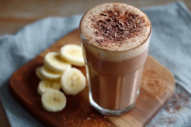 Healthy Chocolate Banana Smoothie Recipe
