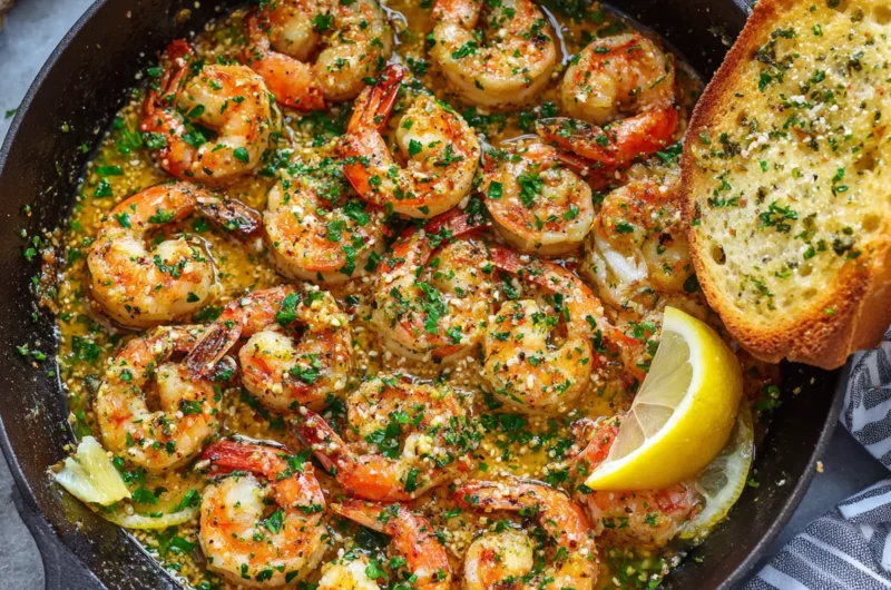 One-Pan Garlic Butter Shrimp Recipe