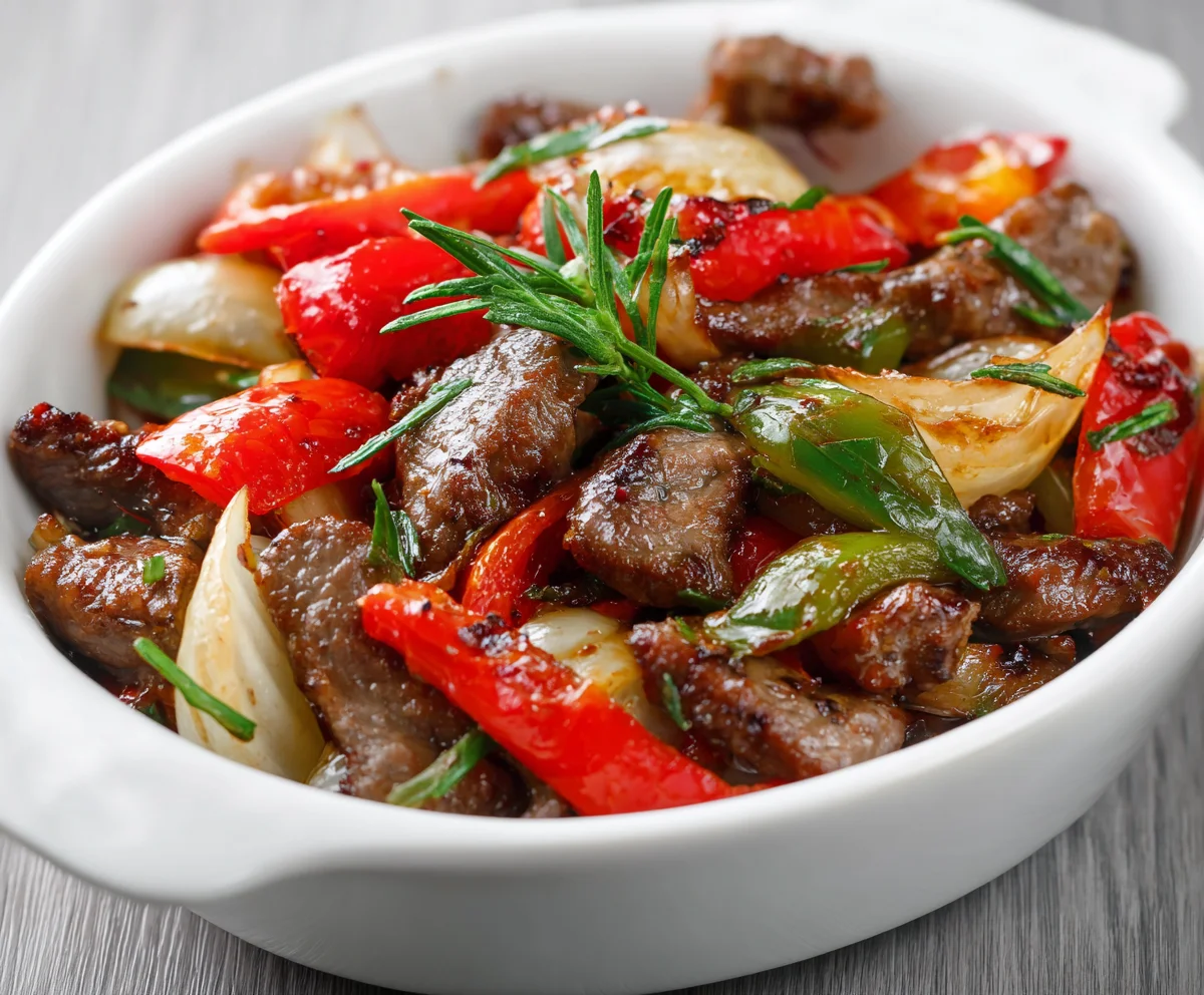 pepper steak and onion recipe