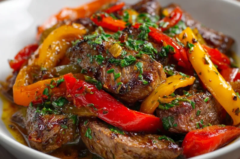 Juicy Pepper Steak Recipe for Dinner