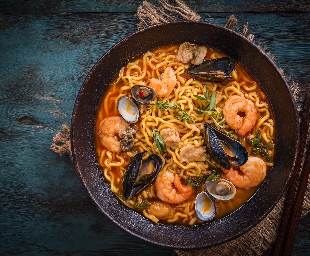 seafood noodles