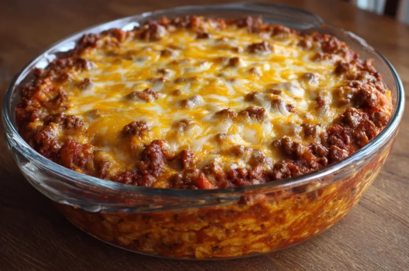 Quick Sloppy Joe Casserole for Busy Nights
