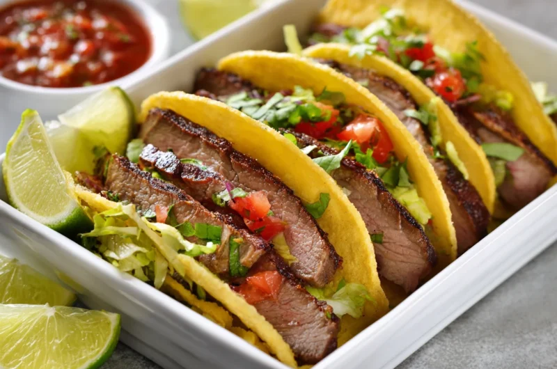 Healthy Steak Tacos Recipe