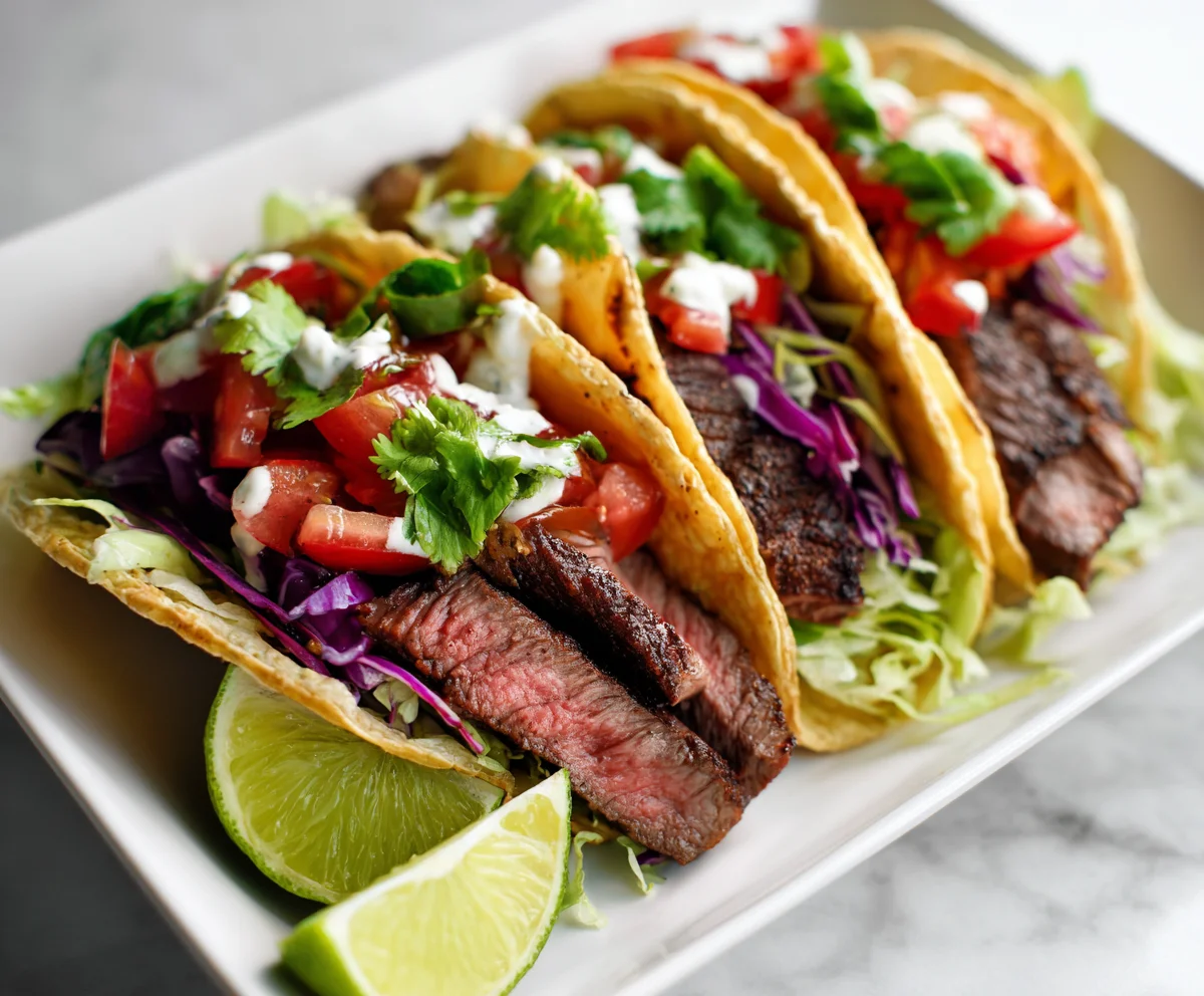 steak tacos