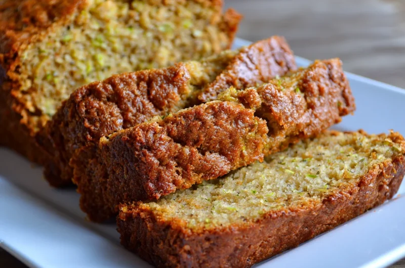 Soft Sugar Free Zucchini Bread Recipe