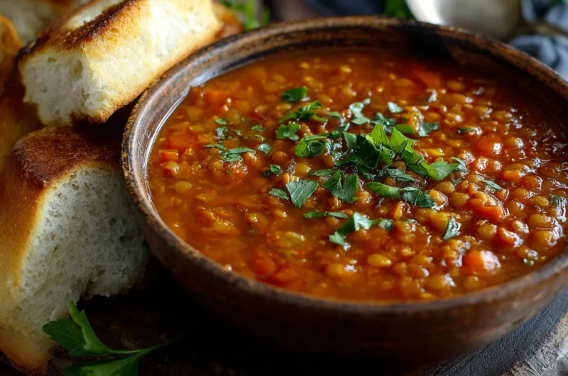 Quick Budget-Friendly Weekly Meals: Hearty Lentil Soup Recipe
