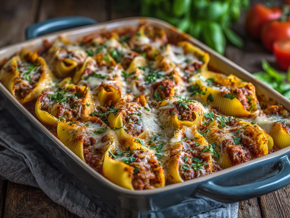 Cheesy Stuffed Shells Meal