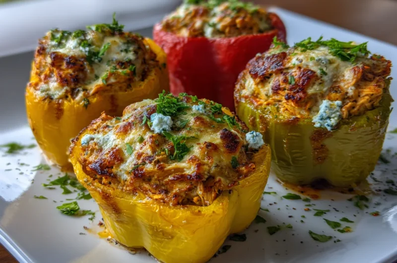 Delicious Chicken Stuffed Peppers Recipe