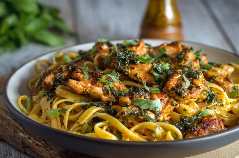 Cowboy Butter Chicken Linguine Recipe
