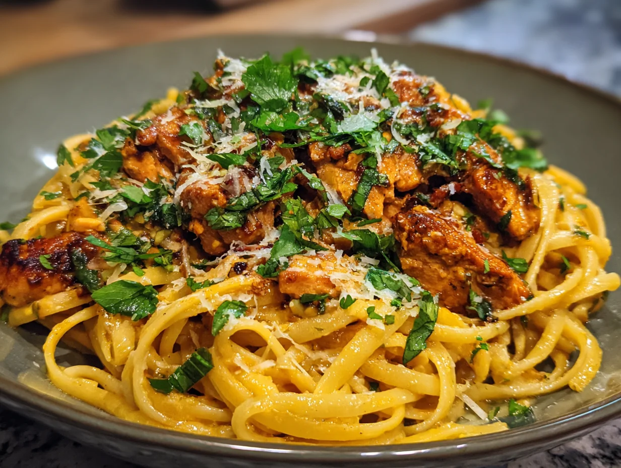 Cowboy Butter Chicken Linguine