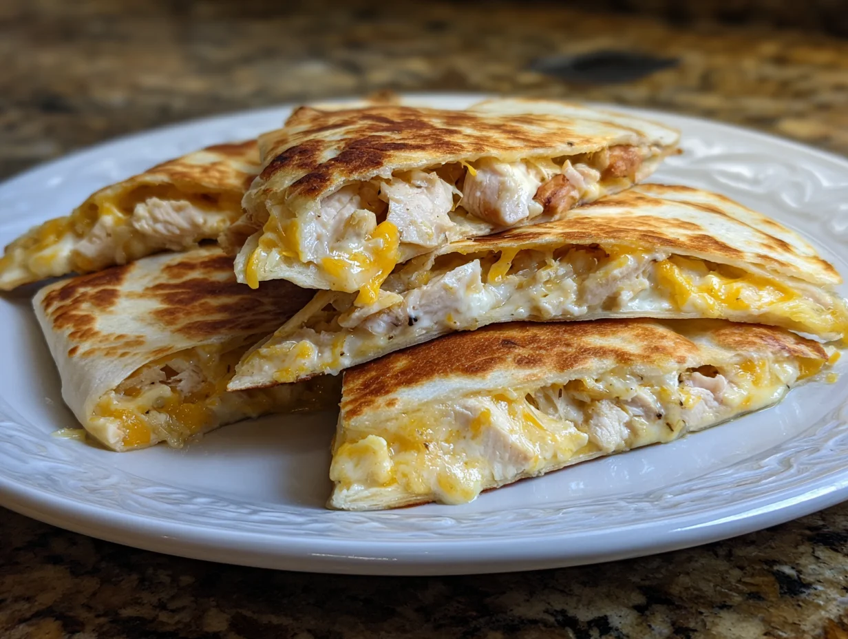 Creamy Chicken Quesadilla