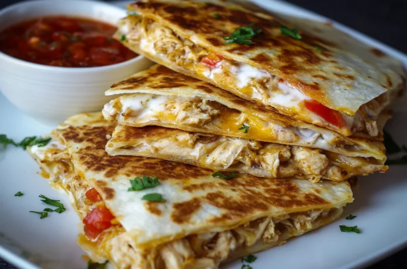 Juicy and Creamy Chicken Quesadilla Everyone Will Love
