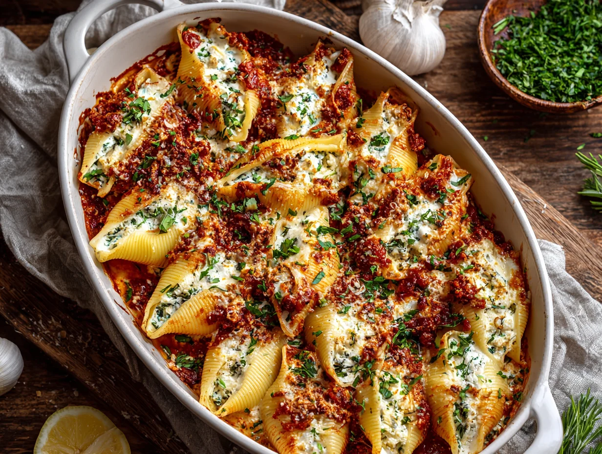 Easy Stuffed Shells Ricotta
