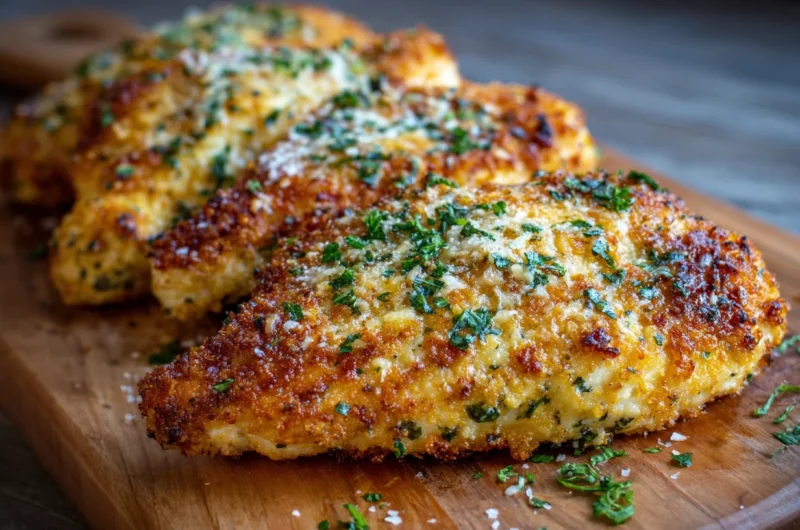 Garlic Parmesan Chicken That Melts in Your Mouth