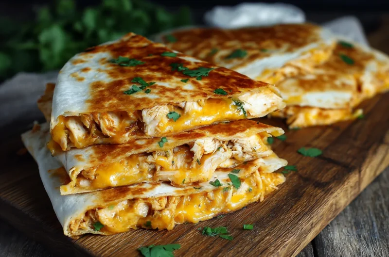 Mexican Food Recipe: Easy Chicken Quesadilla at Home