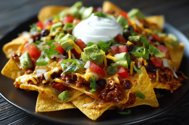 Easy Loaded Nachos Recipe