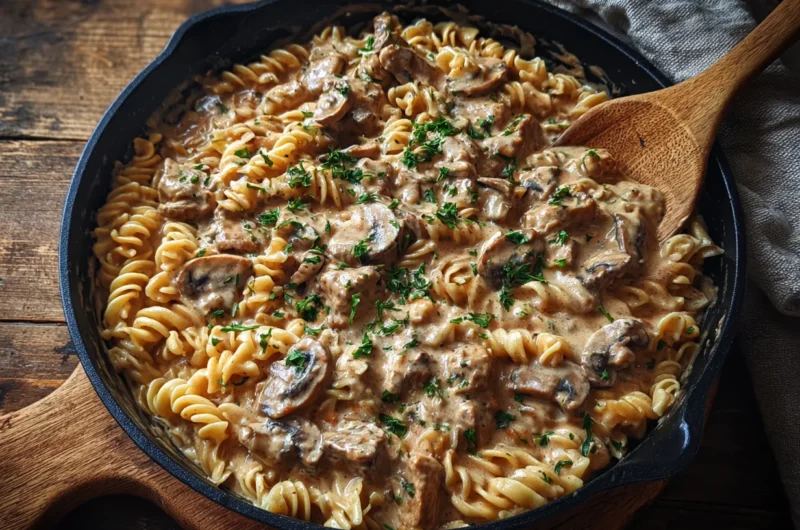 Classic Stroganoff Recipe with Creamy Sauce