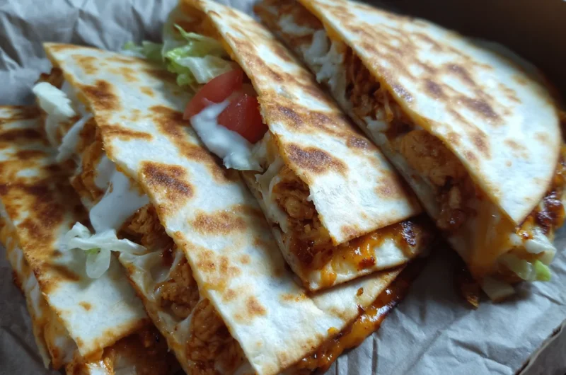 Easy Taco Bell Chicken Quesadilla for Quick Dinner