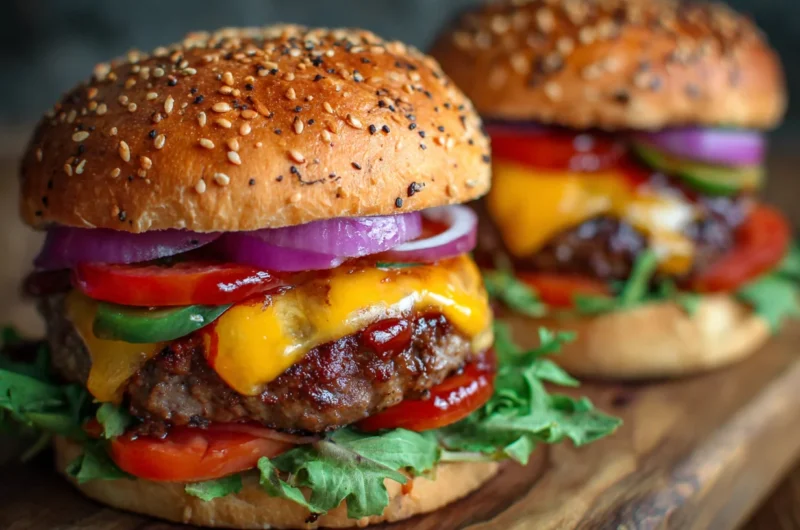 Homemade BBQ Burgers Recipe Made Simple
