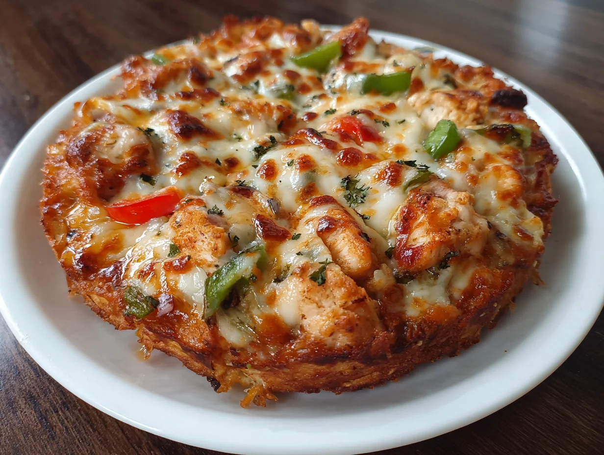 chicken crust pizza