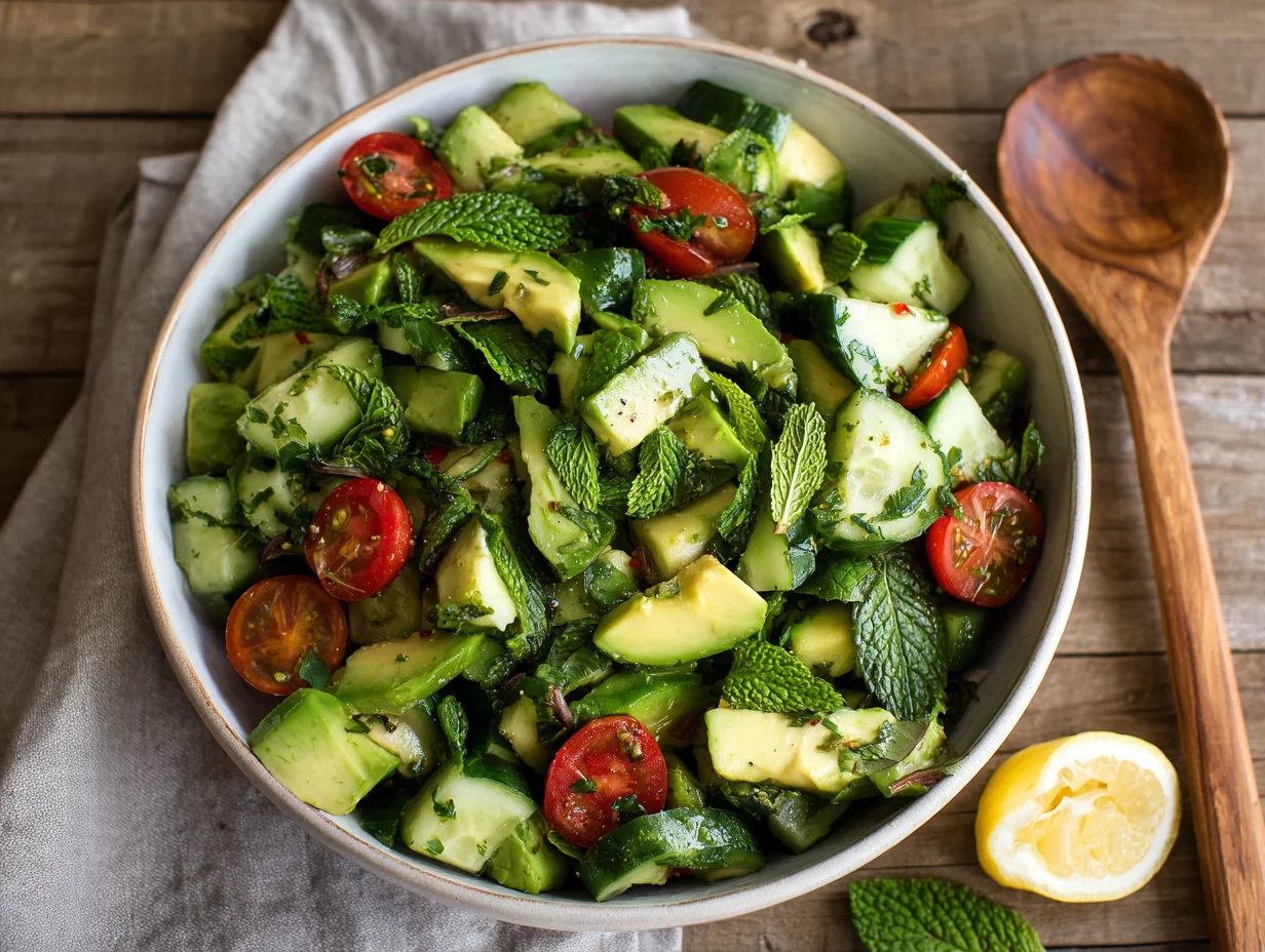 cucumber avocado salad