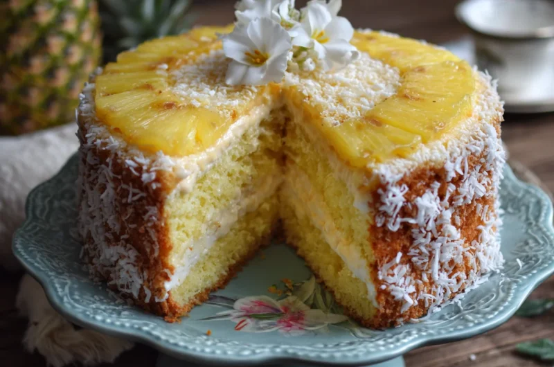 Easy Hawaiian Pineapple Cake for Dessert Lovers