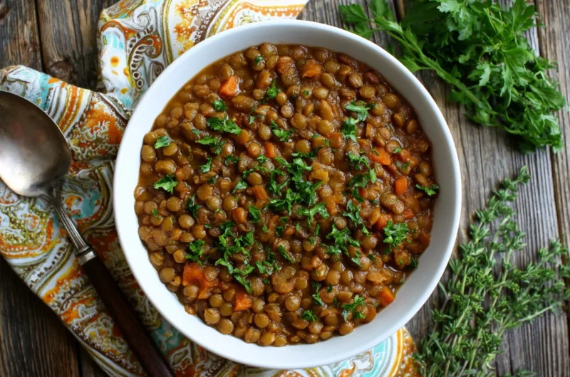 Homemade Lentil Recipe Made Simple
