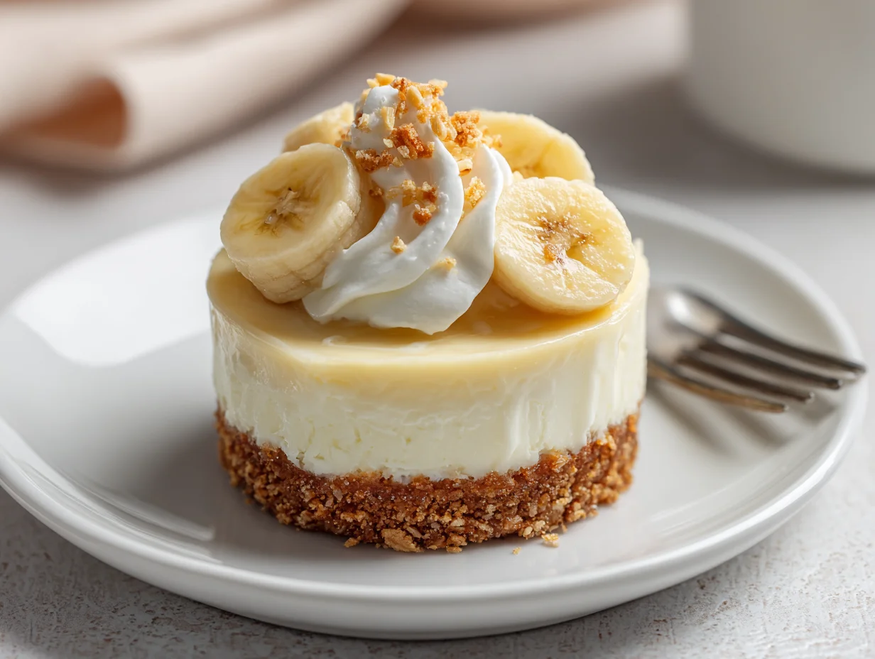 mini banana pudding cheesecake