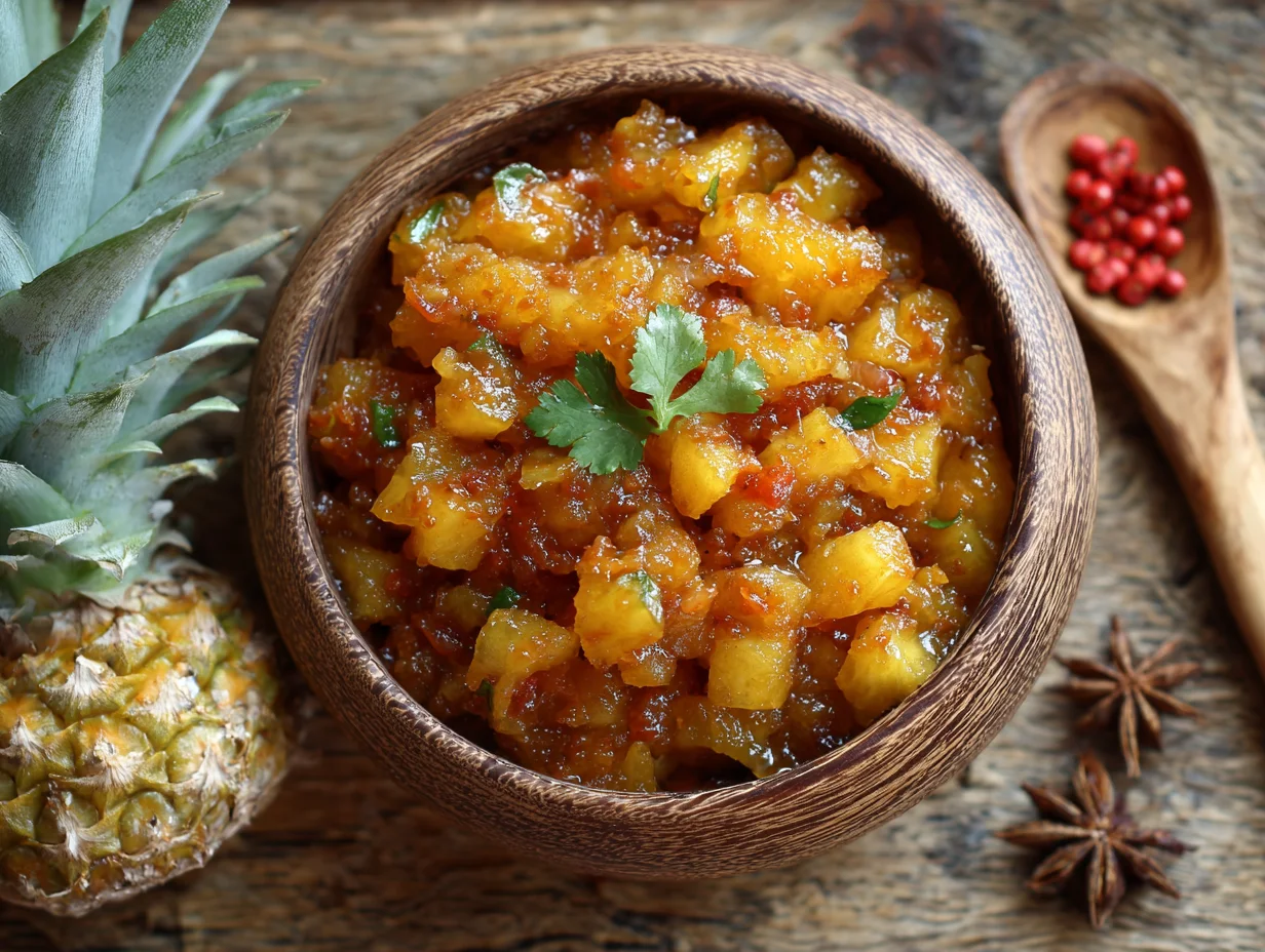 pineapple chutney