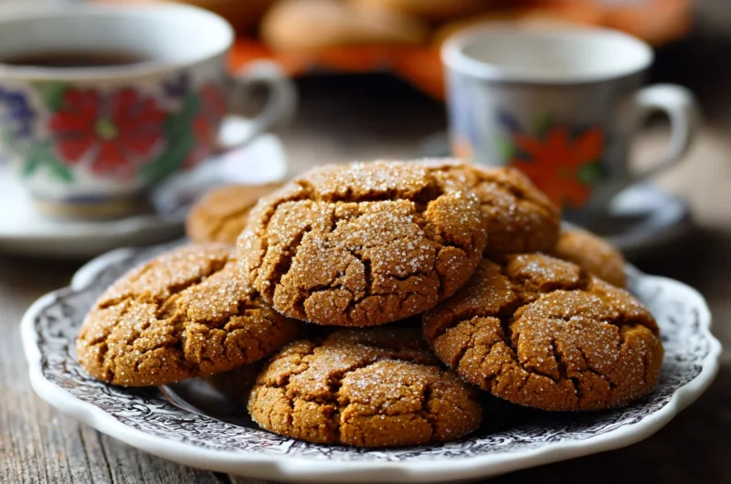 Easy Pumpkin Gingersnap Cookies Recipe