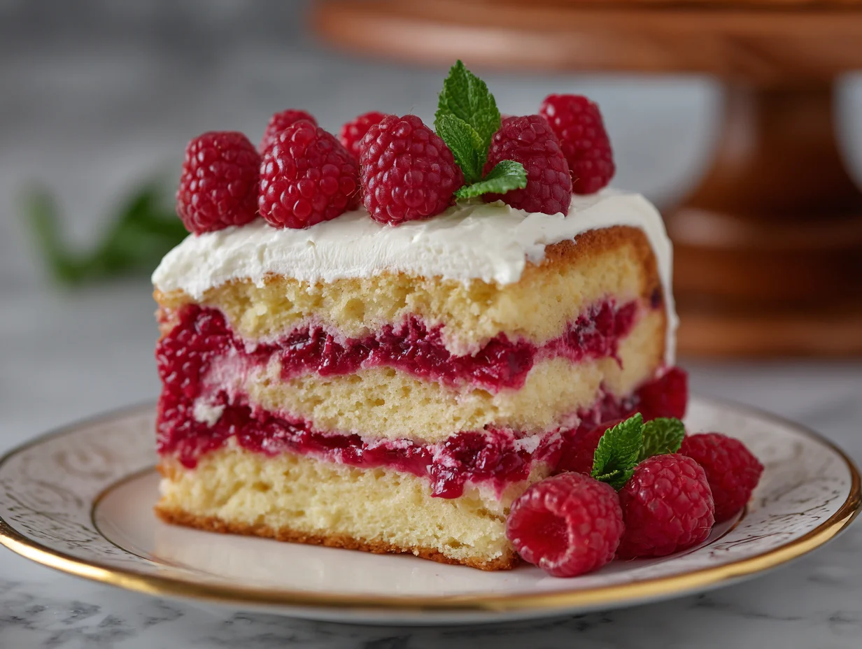 raspberry cake