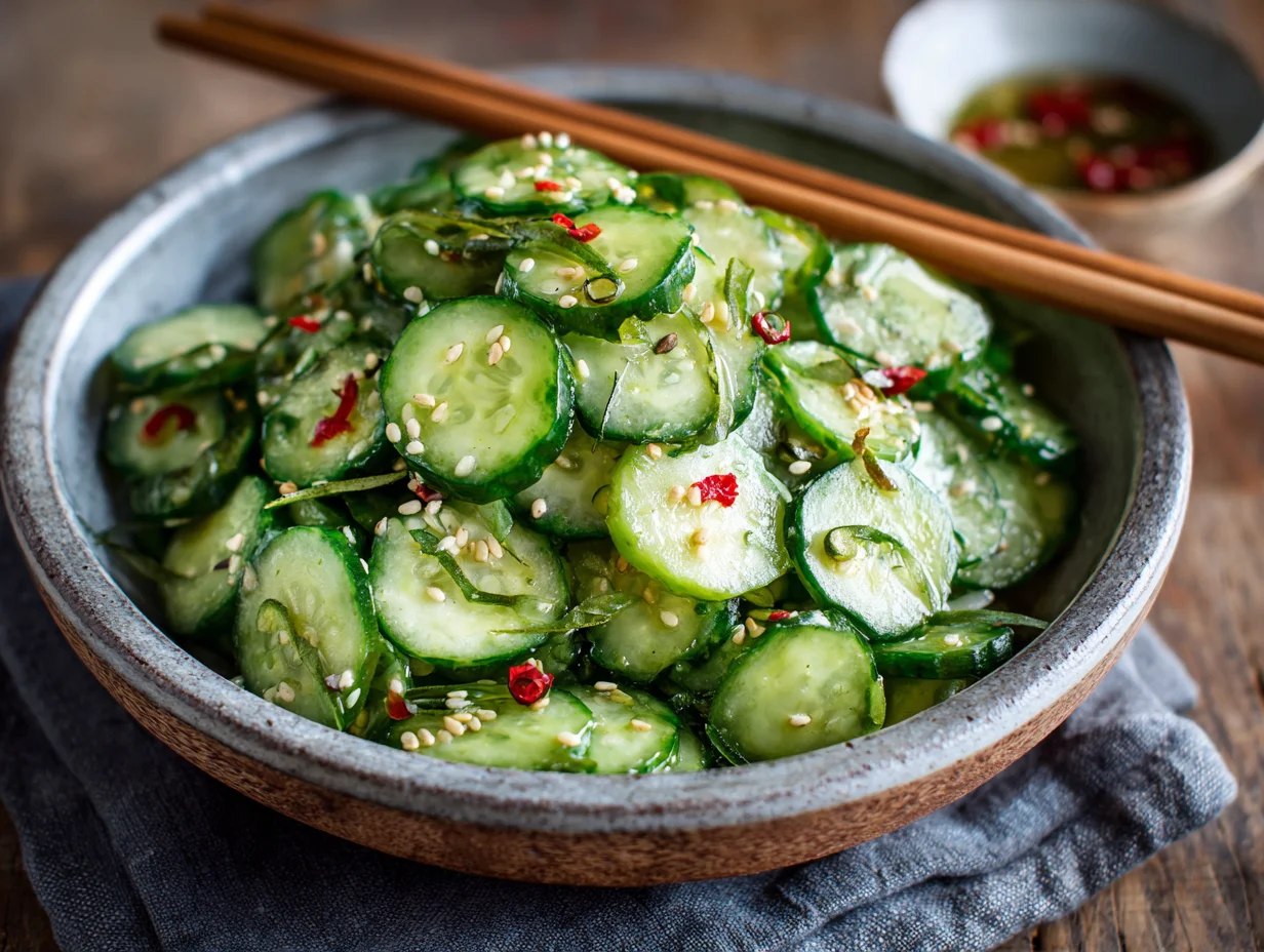 sushi cucumber salad